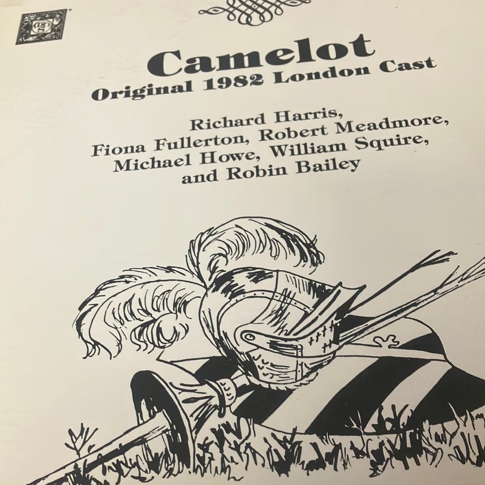 Camelot Original 1982 London Cast Album
